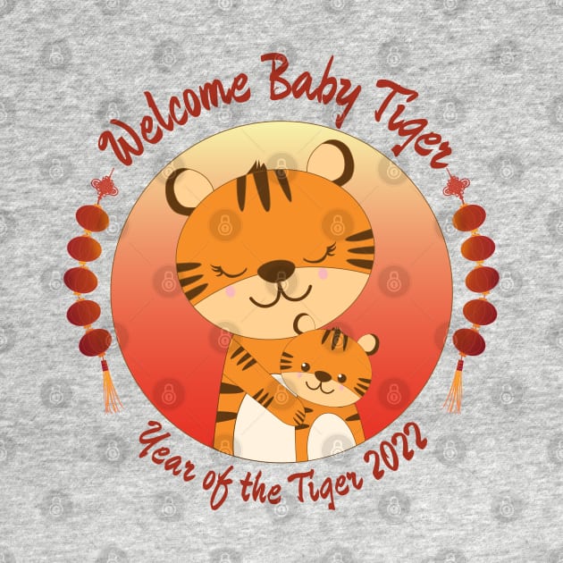 Newborn in the Year of the Tiger by Zennic Designs